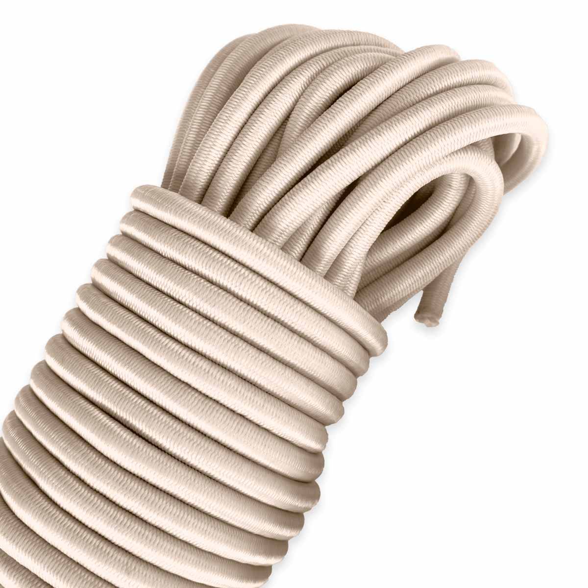 Sandow élastique Ivoire 30 mètres 9SW - Qualité PRO - Tendeur pour bâche de diamètre 9 mm TECPLAST - Image 6