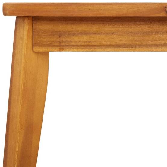 ComfortXL - Salon de Jardin Bas 4 Pièces Bois d'Acacia Massif Huilé Table Basse Banc et Fauteuils Terrasse Brun – ComfortXL Outdoor Living - Image 8