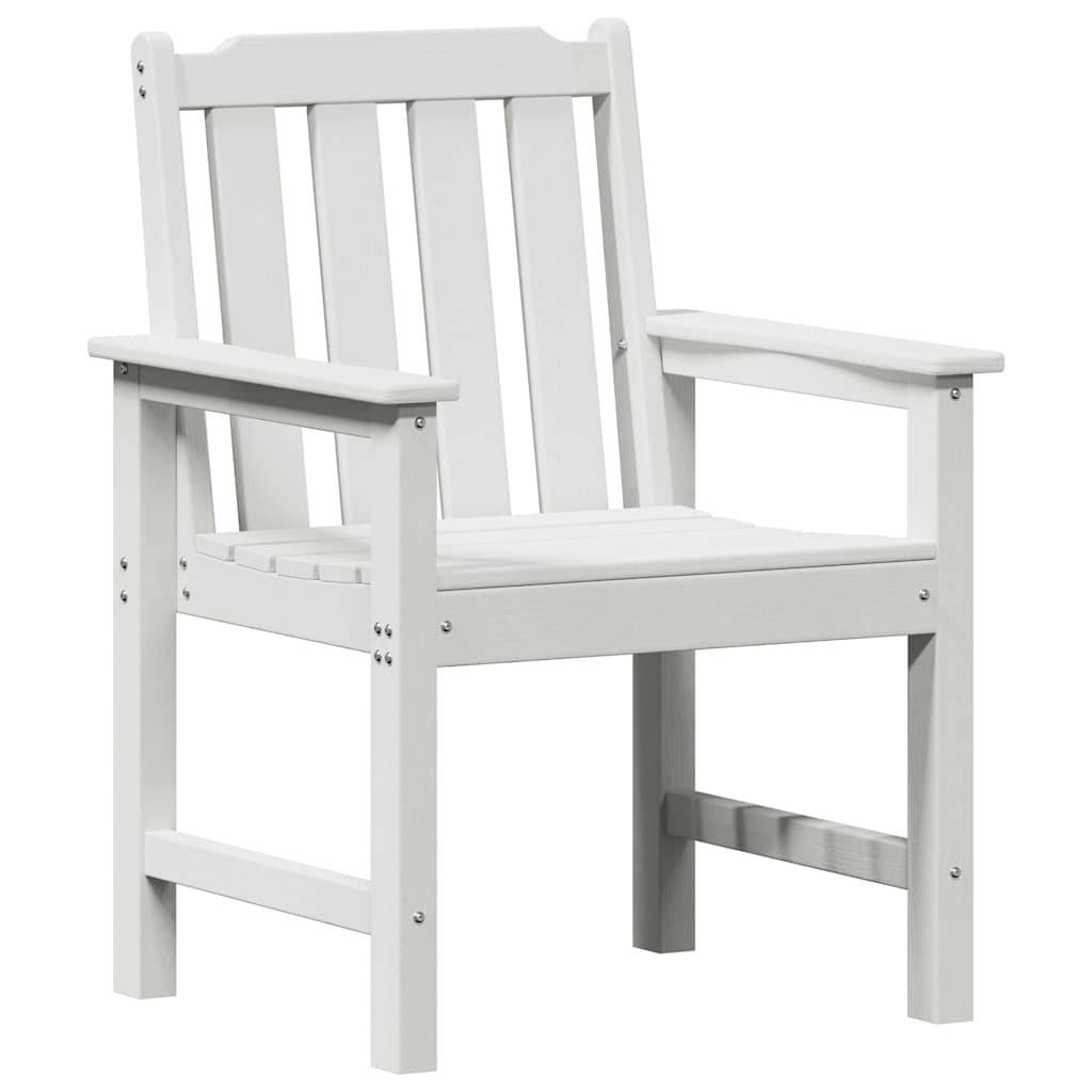 Chaise de jardin HDPE Blanc 65,5 x 59 x 88 cm (2 pcs) - PANGIVO - Image 4