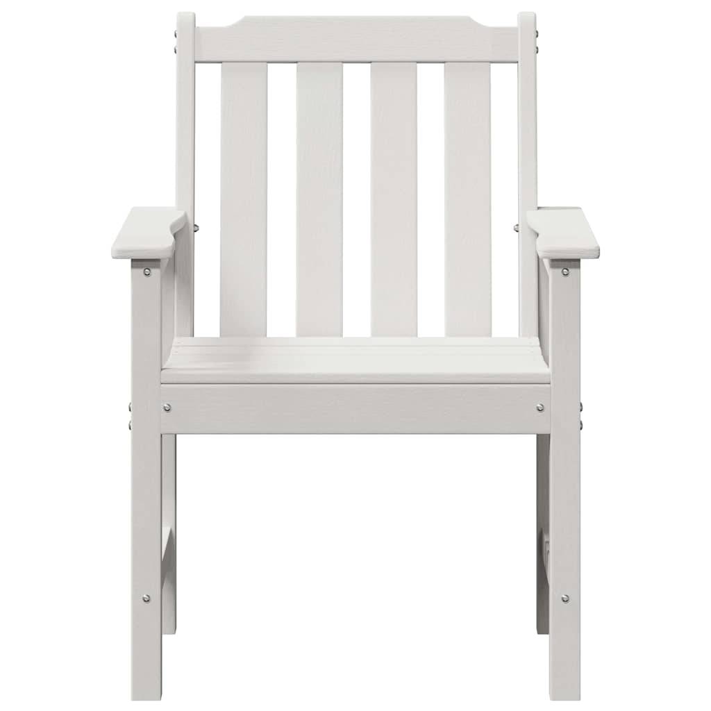 Chaise de jardin HDPE Blanc 65,5 x 59 x 88 cm (2 pcs) - PANGIVO - Image 5