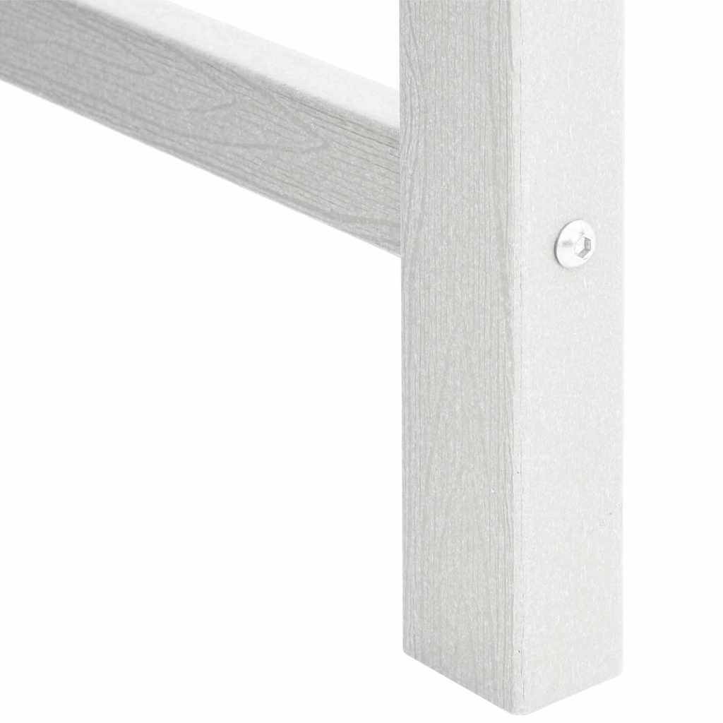Chaise de jardin HDPE Blanc 65,5 x 59 x 88 cm (2 pcs) - PANGIVO - Image 8