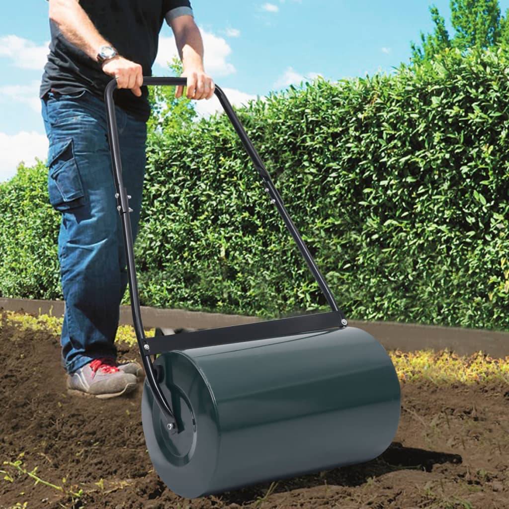 Vidaxl - Rouleau à gazon vert et noir 63 cm 50 L vidaXL 147846 - Image 1