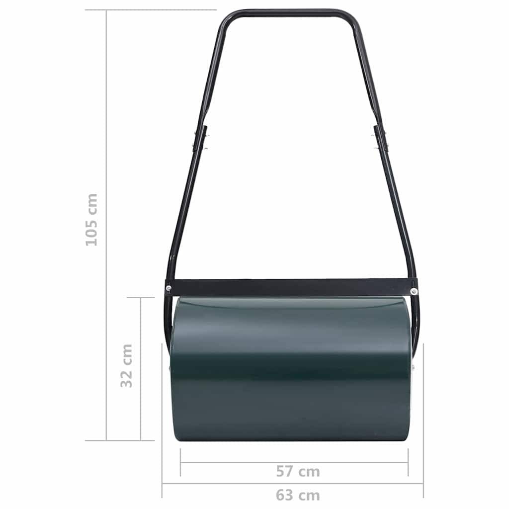 Vidaxl - Rouleau à gazon vert et noir 63 cm 50 L vidaXL 147846 - Image 9