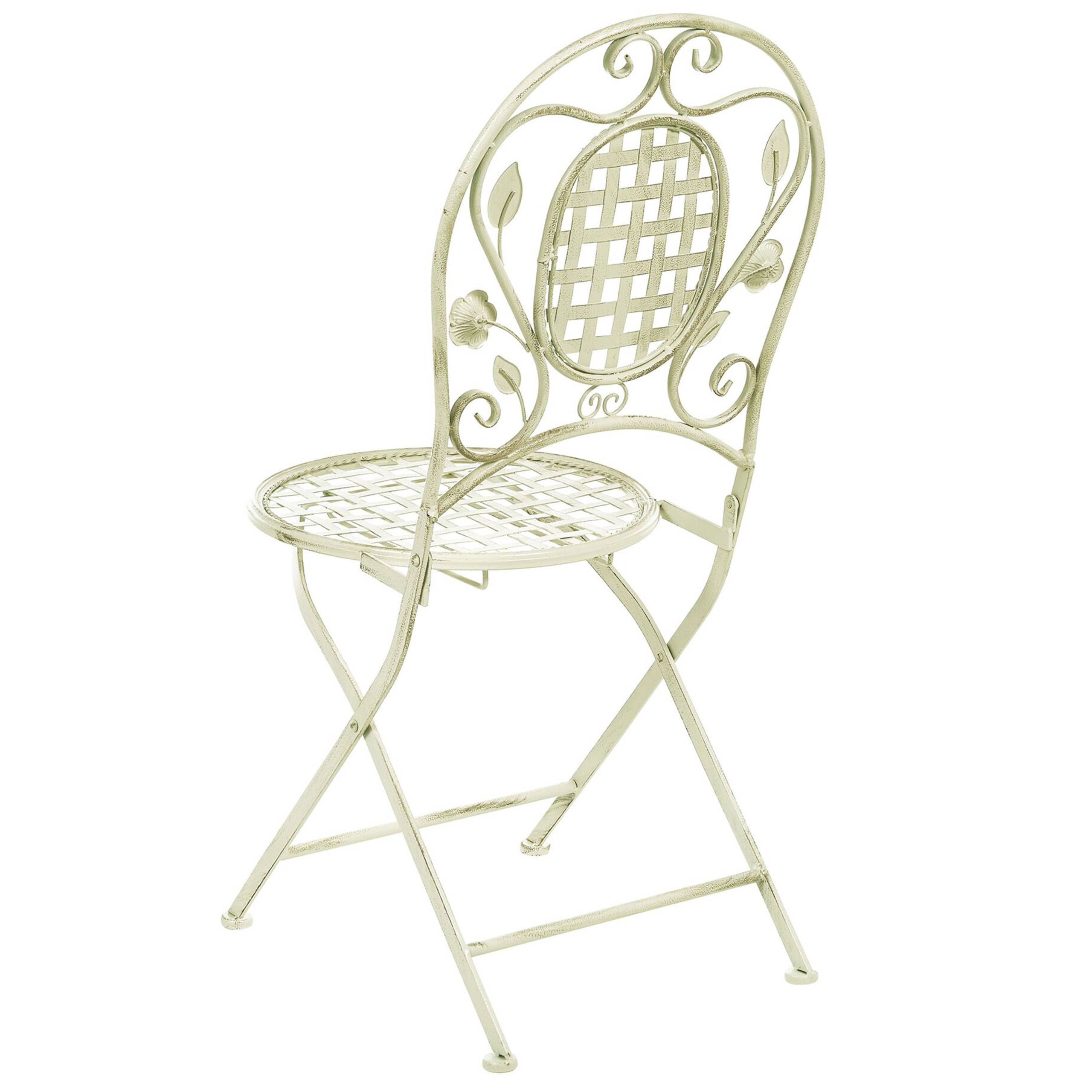Beliani - Chaise de jardin Métal Vert clair BIVIO - 43x52x93- Beliani - Image 3