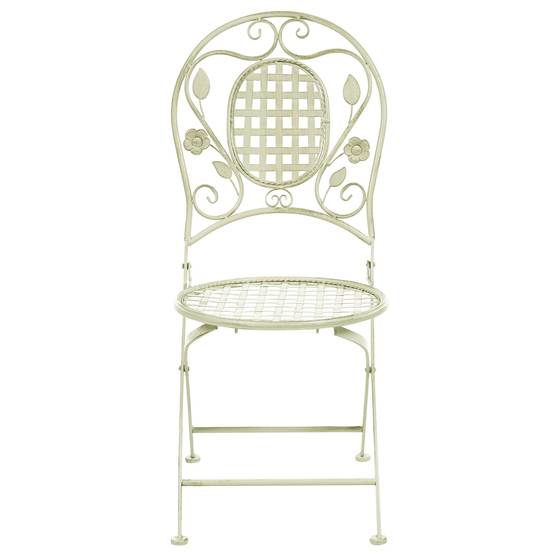Beliani - Chaise de jardin Métal Vert clair BIVIO - 43x52x93- Beliani - Image 2