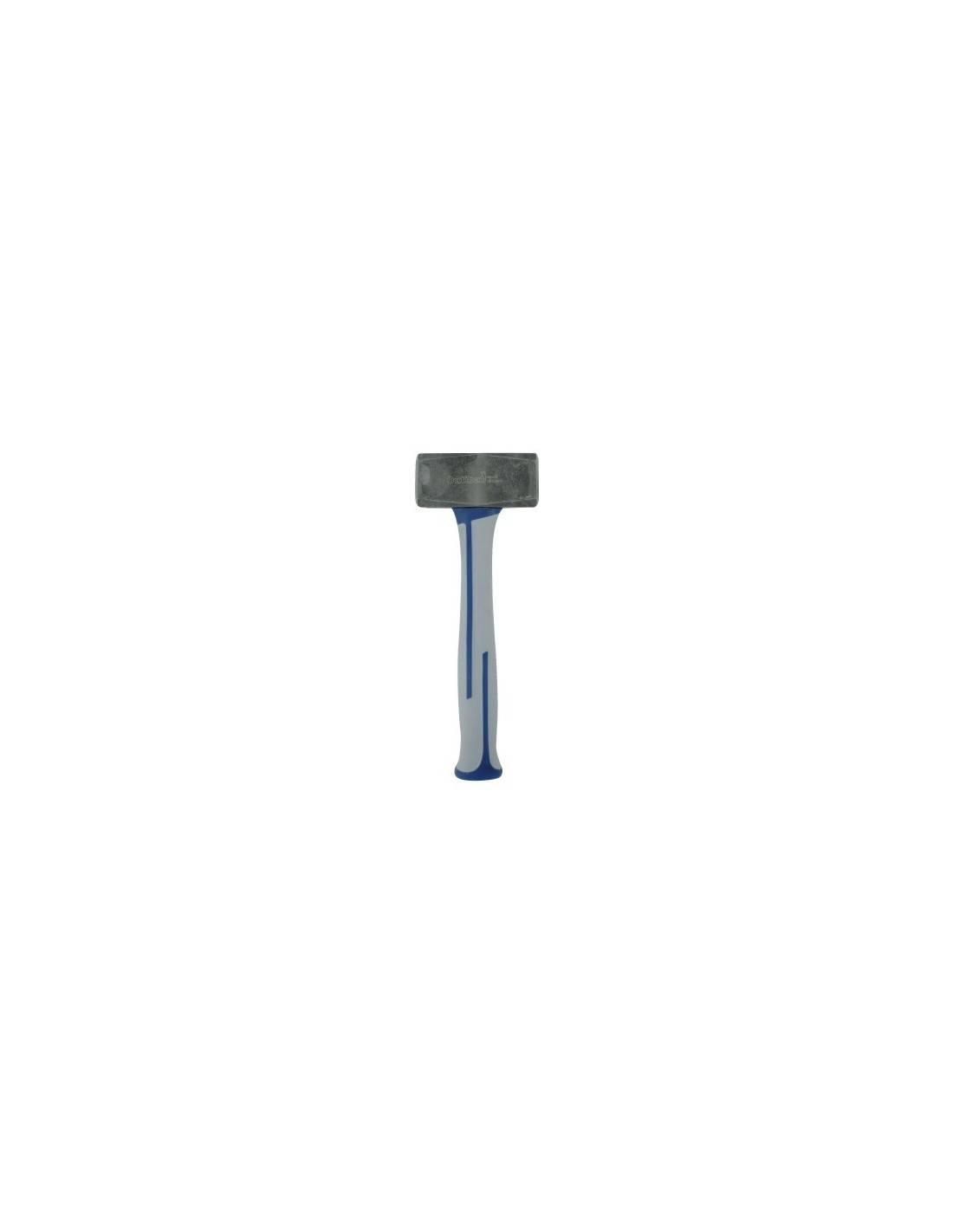 Massette Carrée Outibat 1.25kg Manche Tri-matière Ergonomique Anti-vibration - Outibat