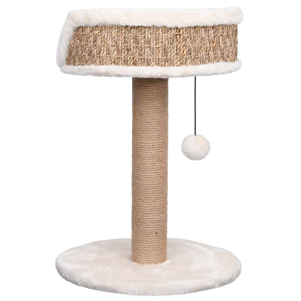 Arbre à chat herbiers marins beige 34 x 34 x 49 cm - PANGIVO - Image 5
