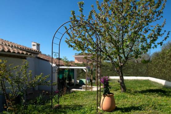 Louis Moulin - Arche tube ROND20 romantique fer vieilli - 130x40x250 cm - Acier époxy Louis Moulin - Image 3
