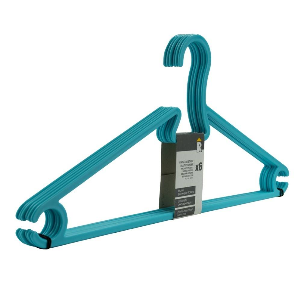 Sans Marque - Cintres plastique x6 - Image 1