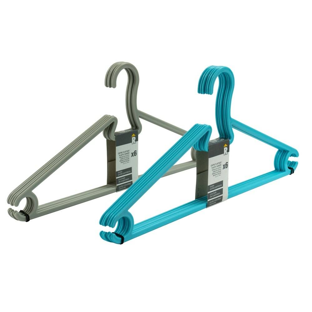 Sans Marque - Cintres plastique x6 - Image 3