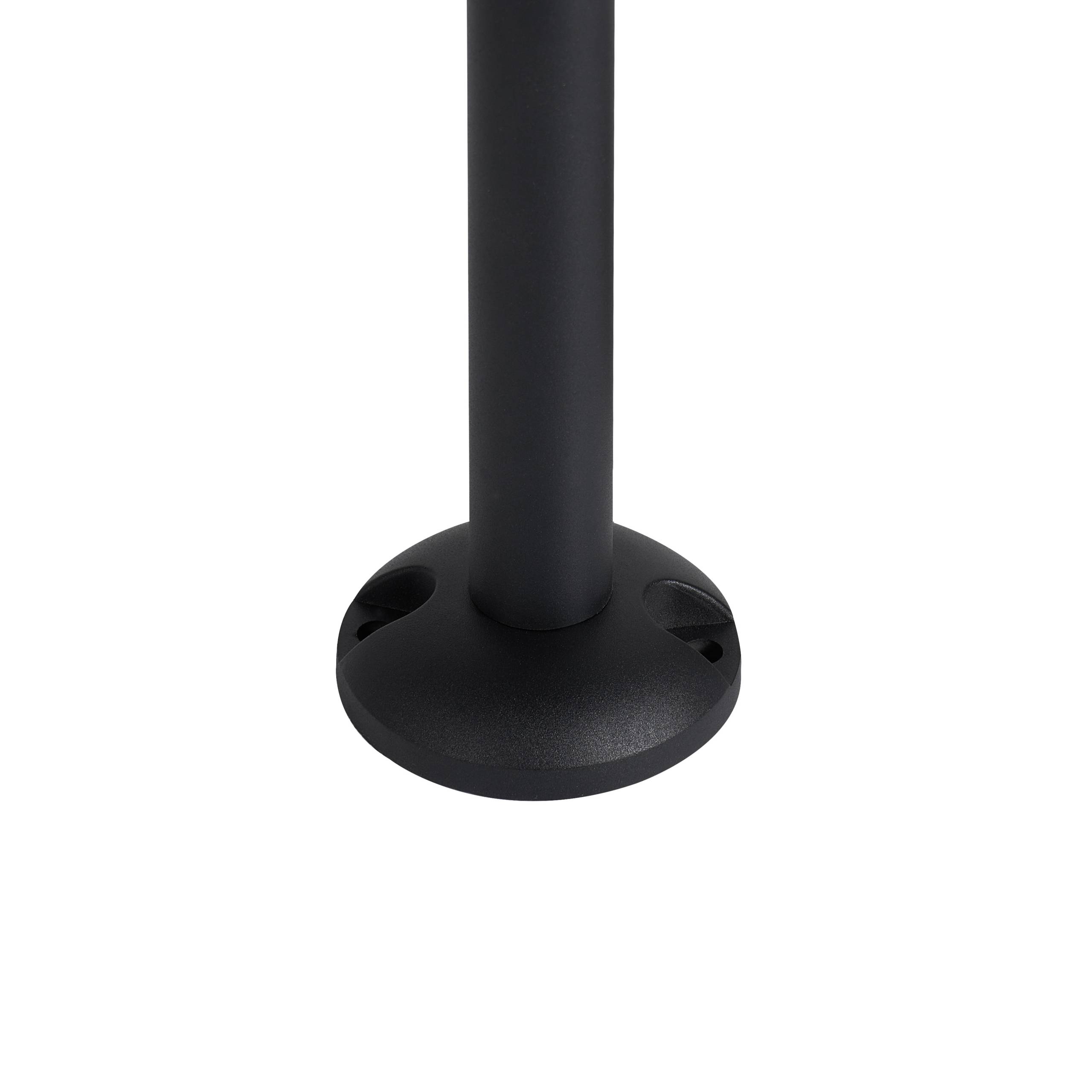 Beliani - Borne Lumineuse Aluminium Noir GAIA - Beliani - Image 6