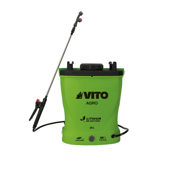 Pulvérisateur Electrique à Batterie Lithium 12V/8AH 16L 6 bars Chargeur Végétaux jardin toitures VITO - Image 9