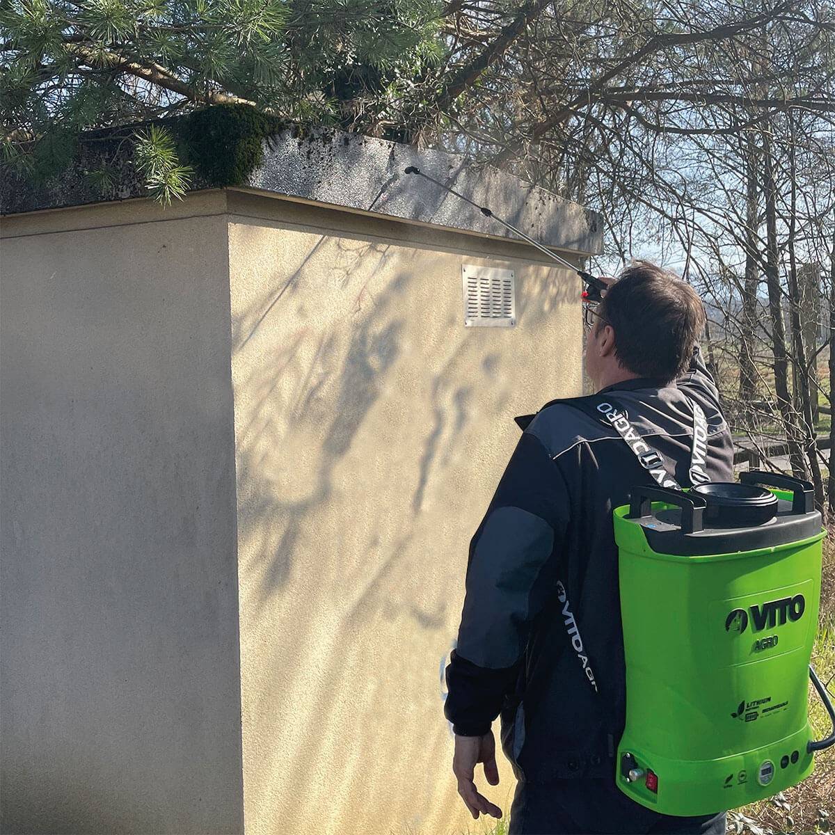 Pulvérisateur Electrique à Batterie Lithium 12V/8AH 16L 6 bars Chargeur Végétaux jardin toitures VITO - Image 5
