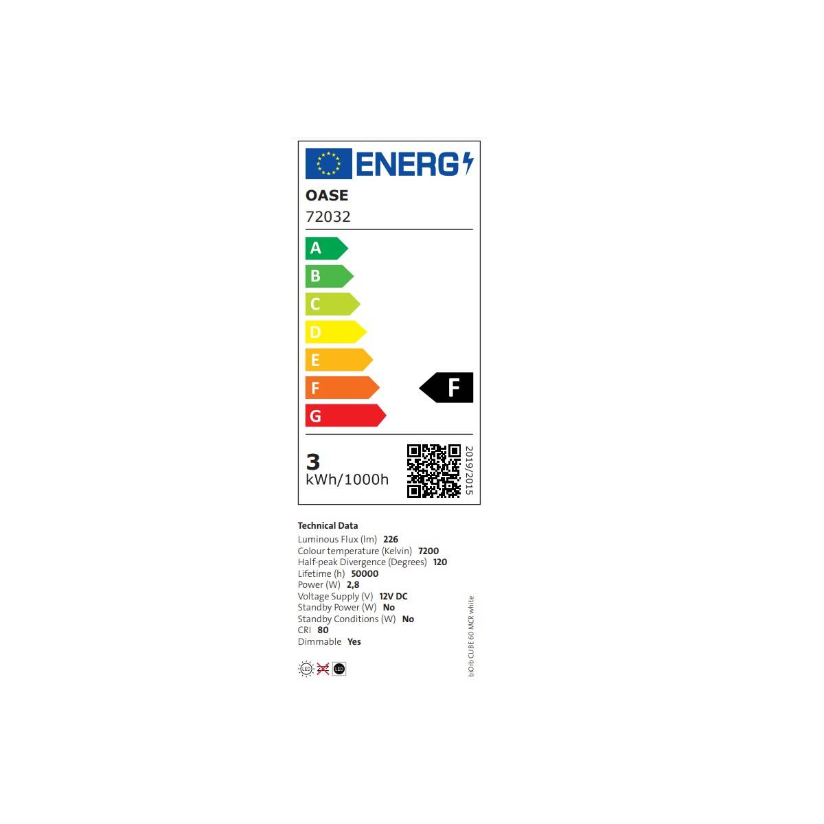 Oase - Aquarium 15l led blanc FLOW 15 MCR WHITE Oase - Image 2