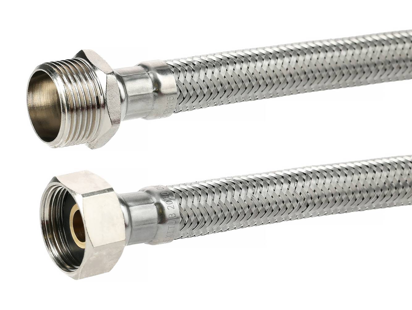 Flexible ACS sanitaire Mâle Femelle 20/27 - 150mm - GARIS - F01MF0150-20 - Image 2