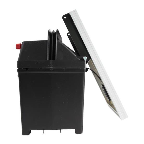 Poste mixte RB880 panneau solaire et batterie 12 V 75 Ah - Image 4