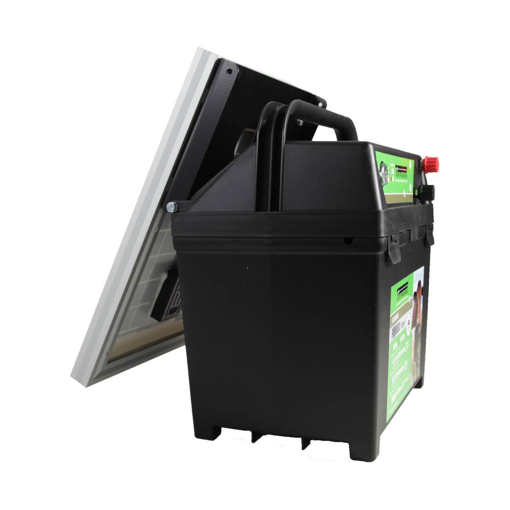 Poste mixte RB880 panneau solaire et batterie 12 V 75 Ah - Image 3