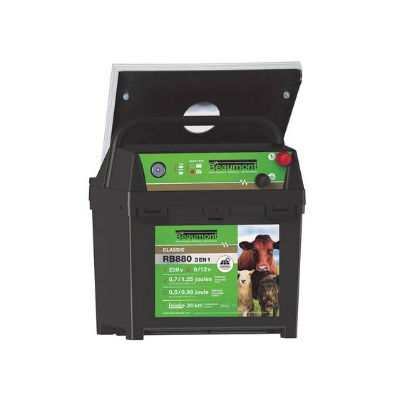 Poste mixte RB880 panneau solaire et batterie 12 V 75 Ah - Image 2