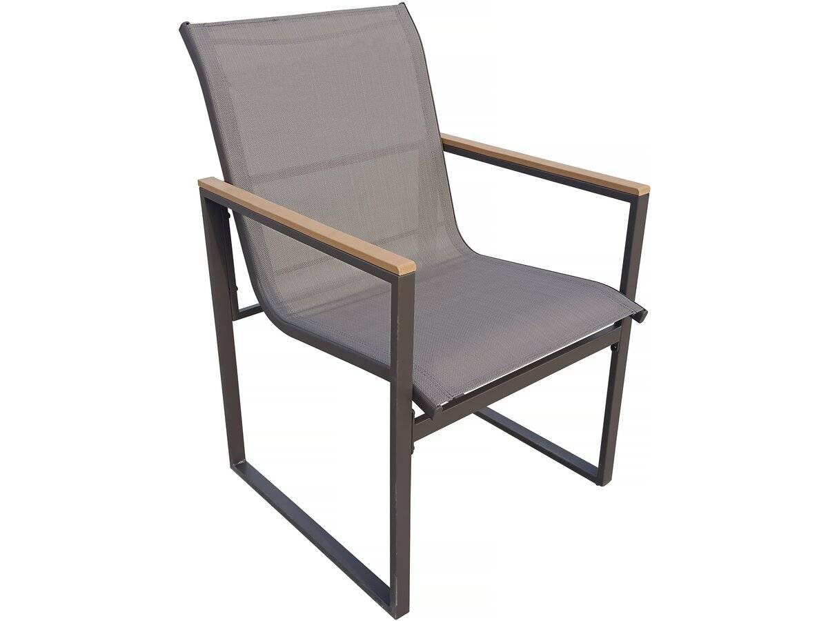 Habitat Et Jardin - Salon De Jardin Balcon "liam" - 2 Places - Marron/gris -habitat Et Jardin - Image 4