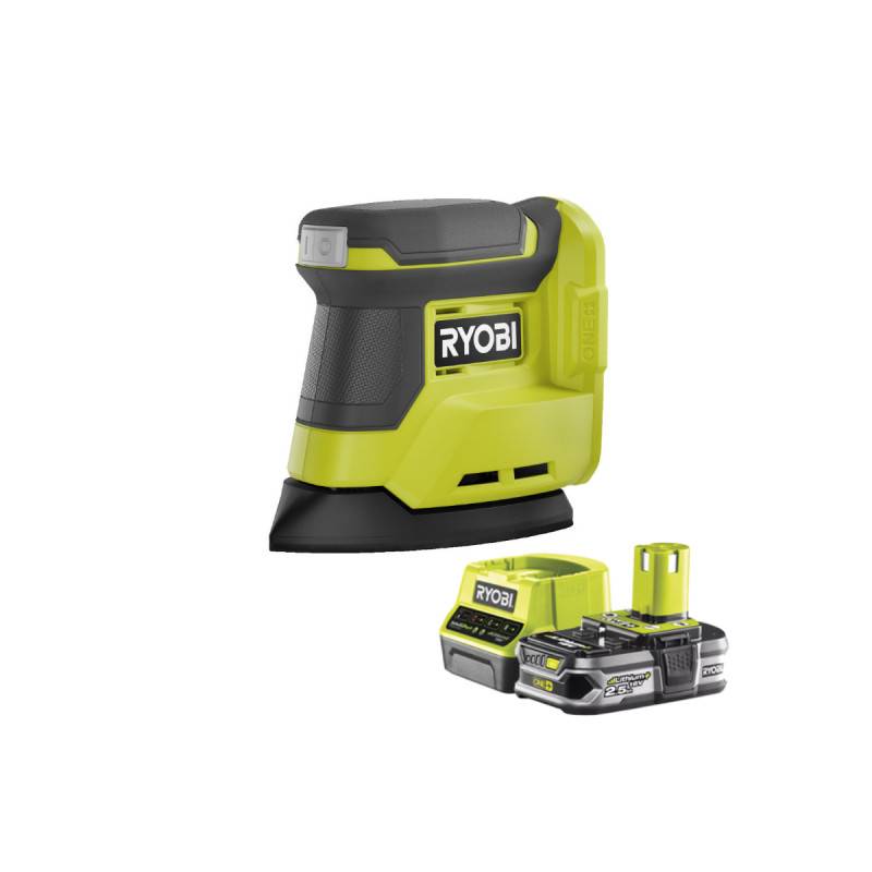 Ryobi - Pack RYOBI Ponceuse triangulaire 18V One+ RPS18-0 - 1 Batterie 2.5Ah - 1 Chargeur rapide RC18120-125 - Image 1