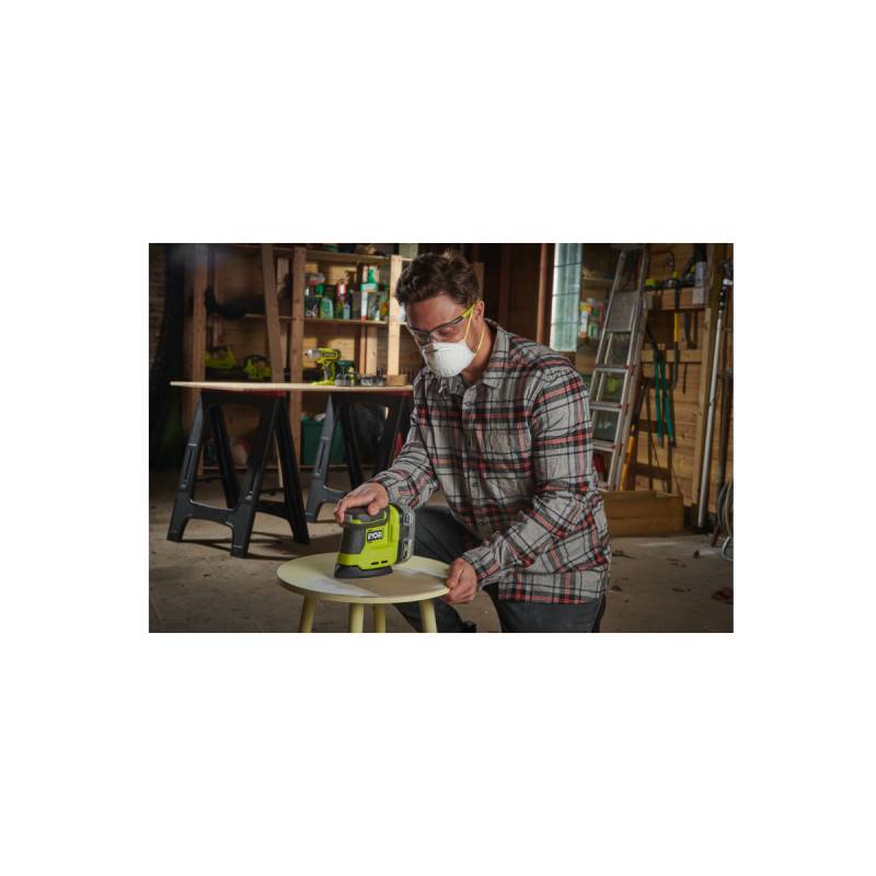 Ryobi - Pack RYOBI Ponceuse triangulaire 18V One+ RPS18-0 - 1 Batterie 2.5Ah - 1 Chargeur rapide RC18120-125 - Image 7