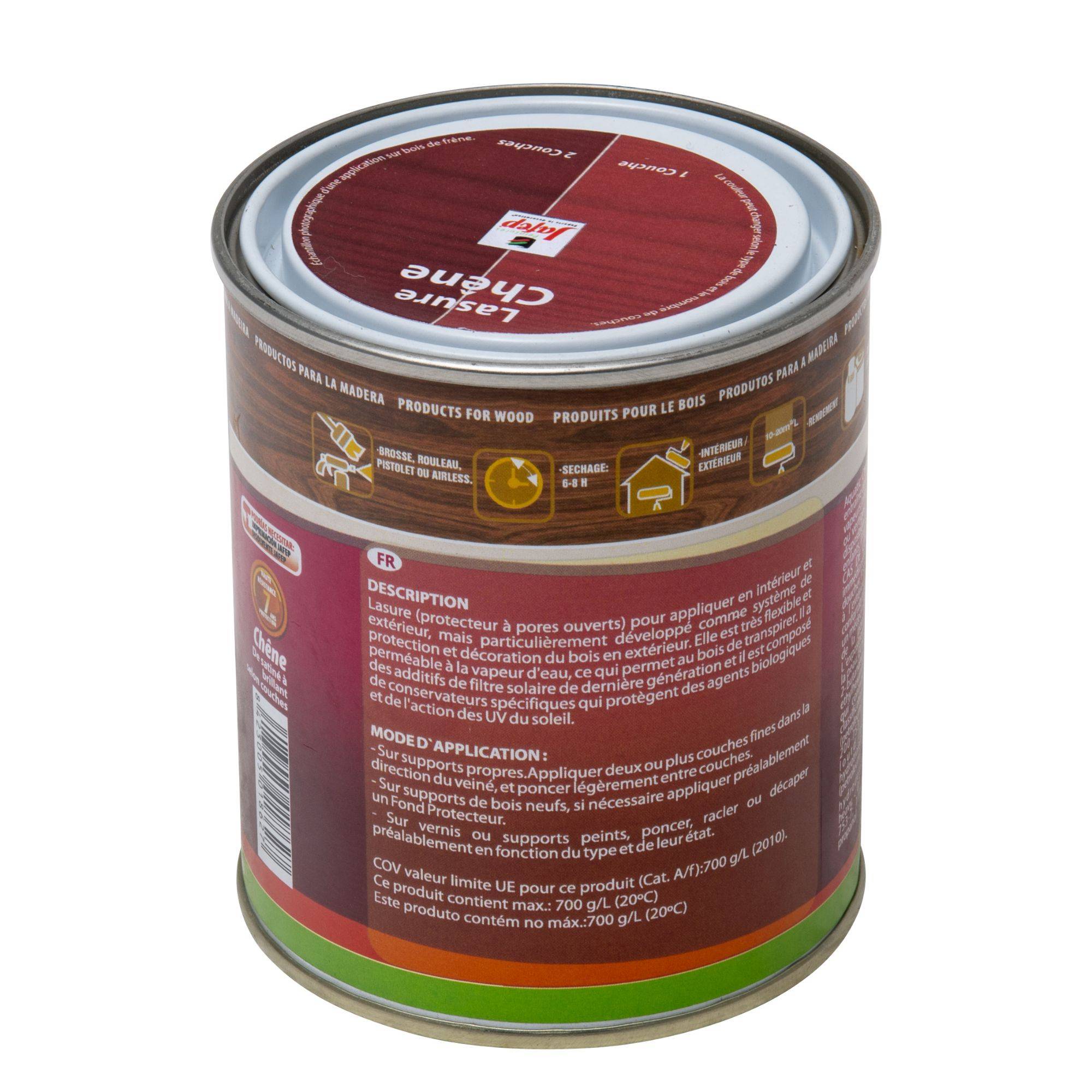 Lasure chêne Jafep - 375 ml - Image 2