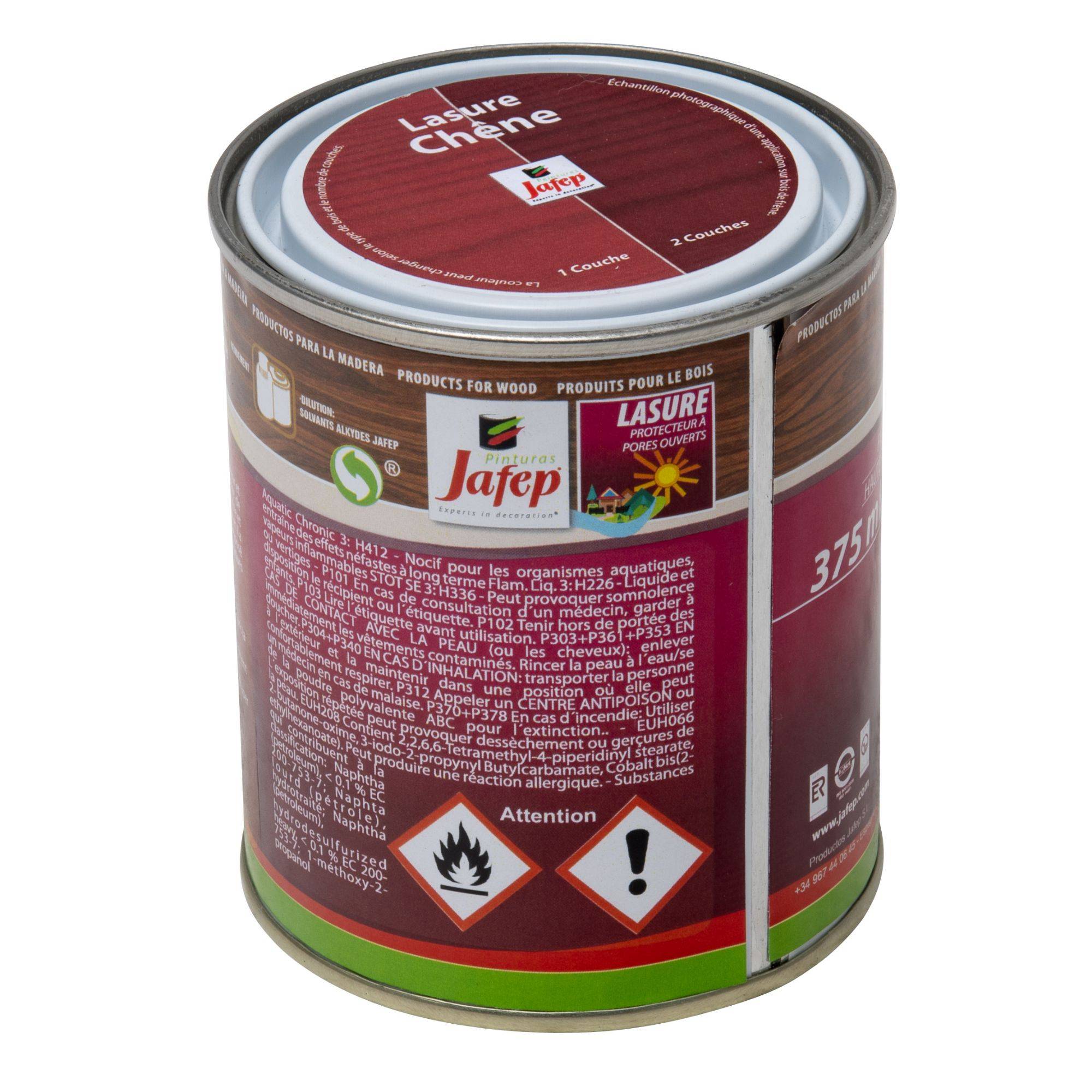 Lasure chêne Jafep - 375 ml - Image 3