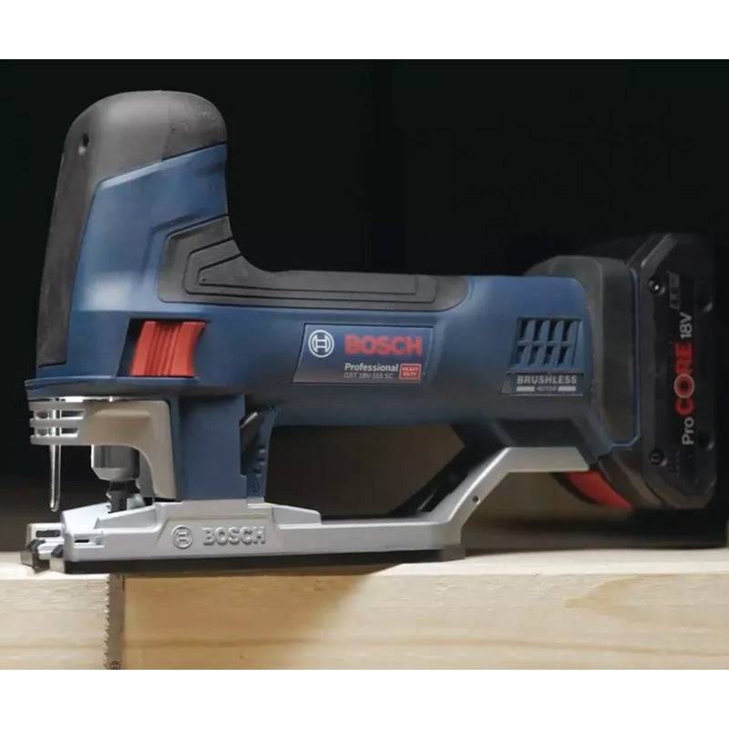 Bosch Professional - Scie sauteuse 18V GST 18V-155 SC (sans batterie ni chargeur) en coffret L-BOXX - BOSCH - 06015B0000 - Image 4