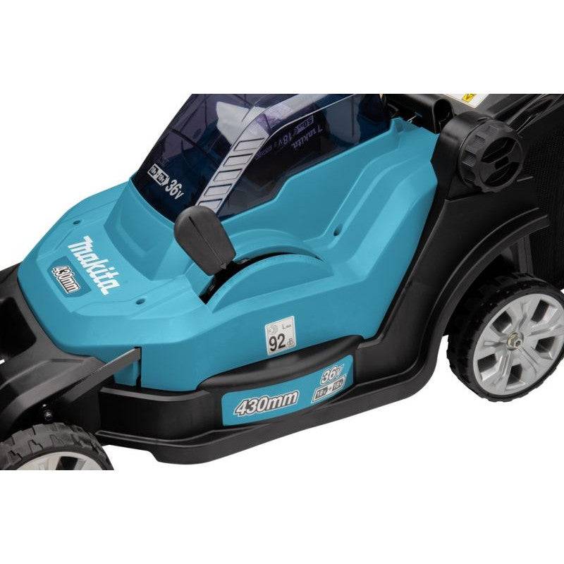 Makita - Tondeuse 43 cm MAK 2x18V Li-Ion MAKITA 2 batt. BL1850B + chargeur DC18SH - DLM432CT2 - Image 4