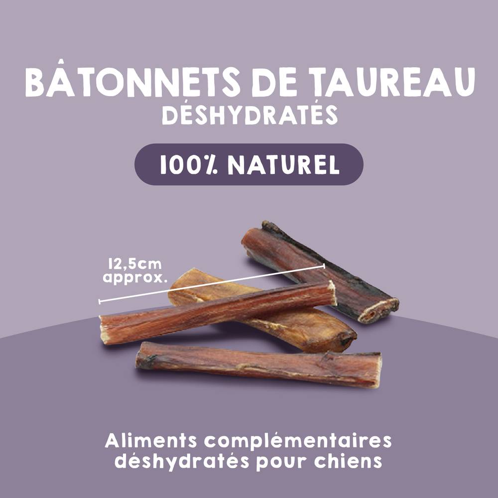 Friandises à Mâcher (10 unités) - Nerfs de Bœuf pour Chien  100% Naturelles - MAIKAI - Image 2