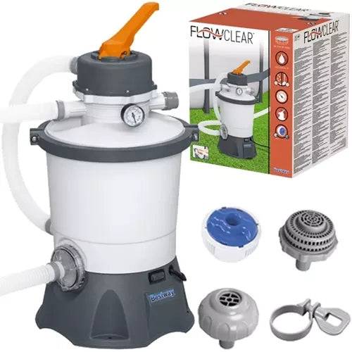 Pompe à sable pour piscines 3028 l/h BESTWAY 58515 - Image 1