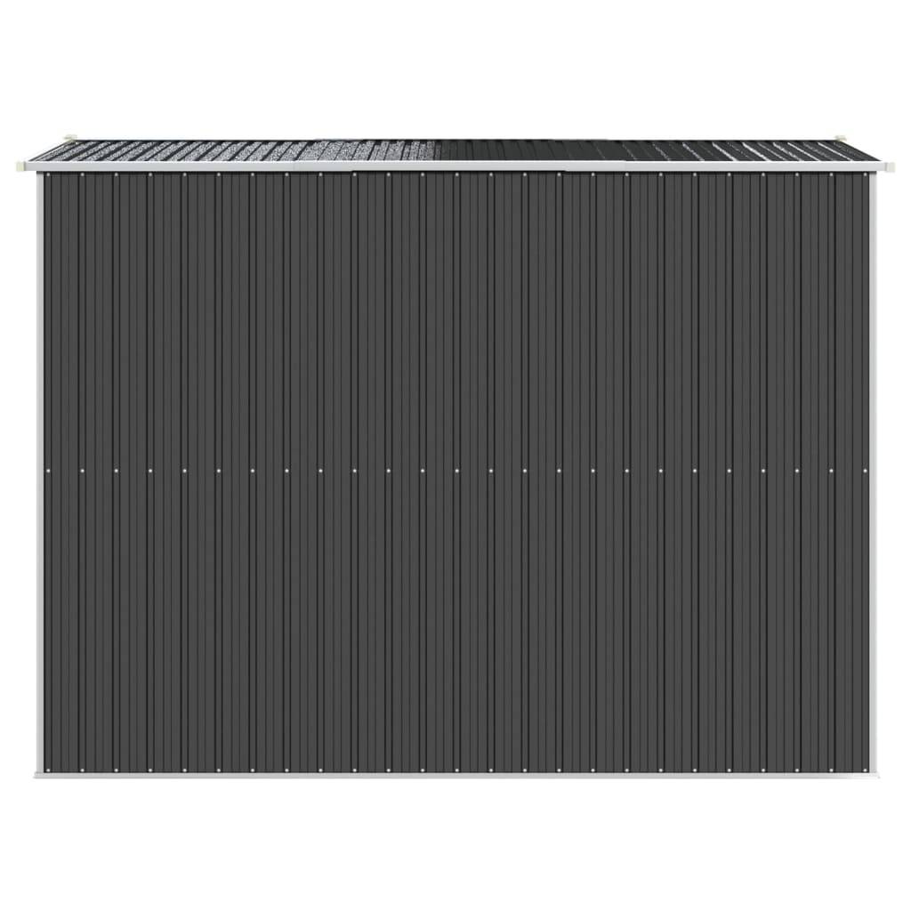 Vidaxl - Abri de jardin Anthracite 192x274x223 cm Acier galvanisé vidaXL 3147450 - Image 6