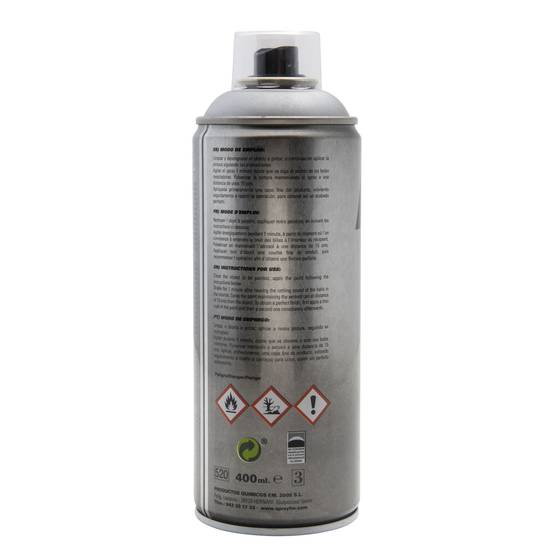 Bombe spray revêtement zinc brillant 400ml - Image 3