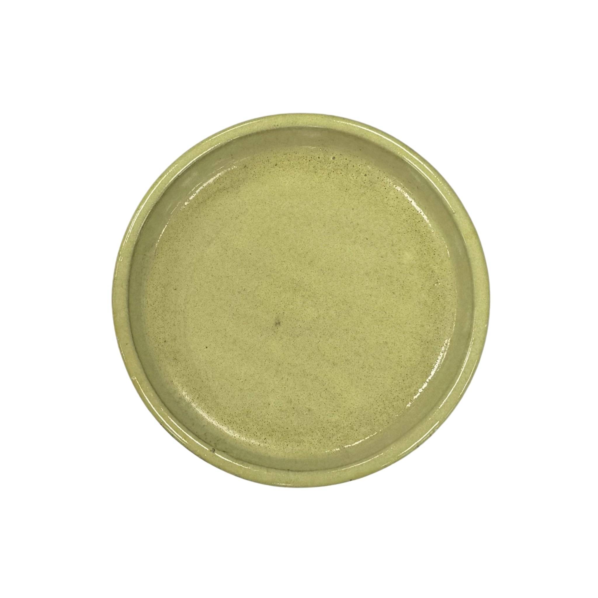 Soucoupe ronde 27cm citron acidulé - Image 1