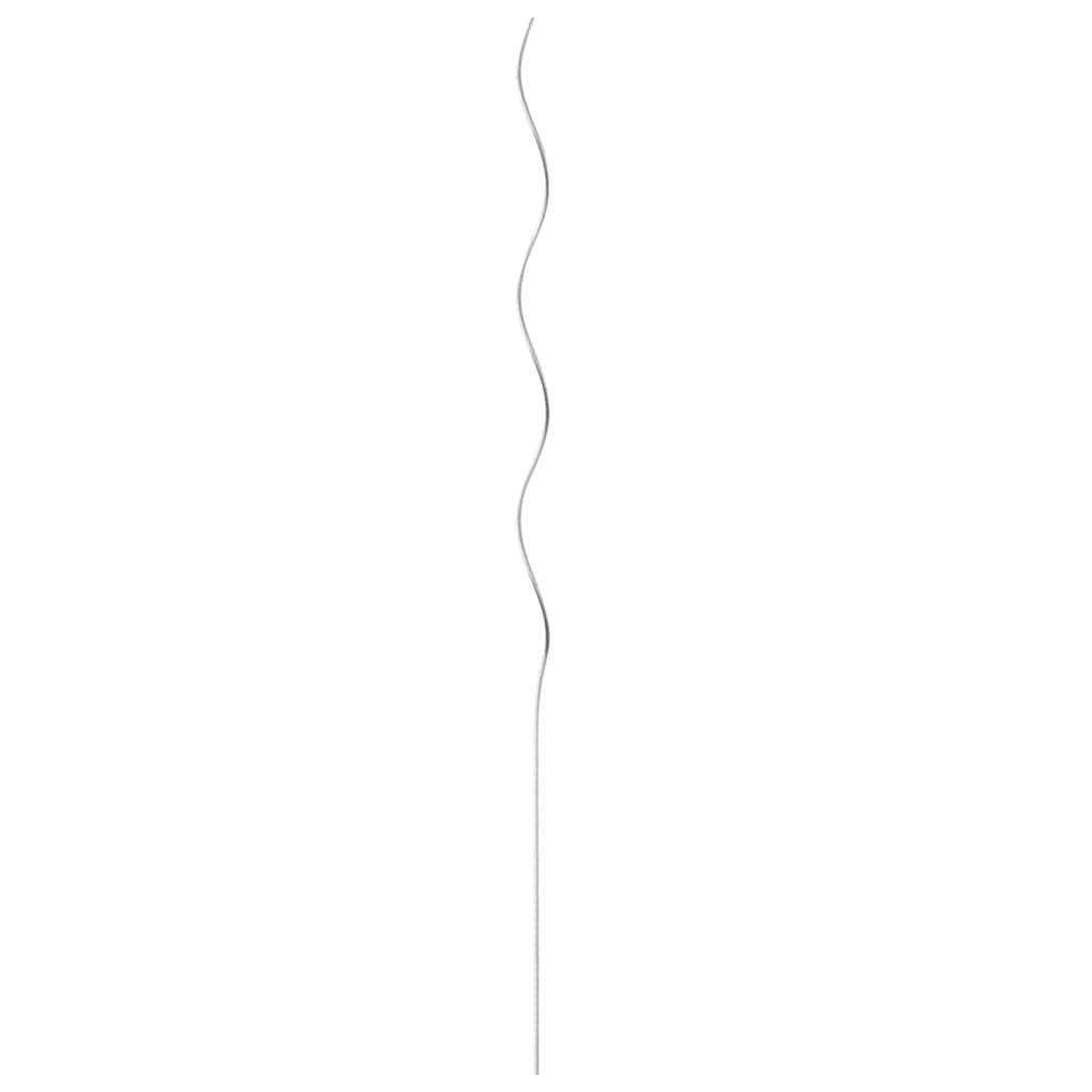 Vidaxl - Supports de plantes en spirale 50 pcs Acier galvanisé 110 cm vidaXL 142416 - Image 7