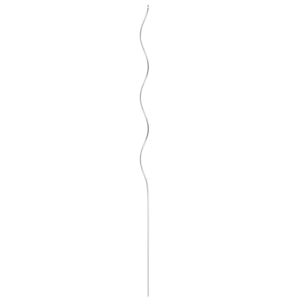 Vidaxl - Supports de plantes en spirale 50 pcs Acier galvanisé 110 cm vidaXL 142416 - Image 9