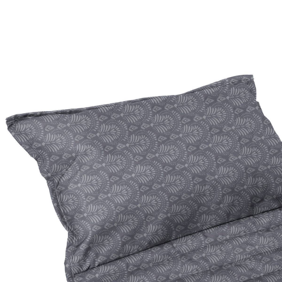 Hesperide - Coussin de transat enroulable "Adiya" ardoise 180x60cm en polyester Hespéride - Image 2