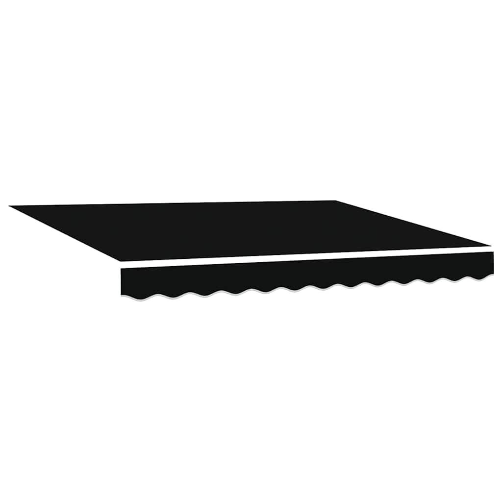 Store banne | Auvent Rétractable Noir 300 x 250 cm Polyester et métal Maison Chic - Image 4