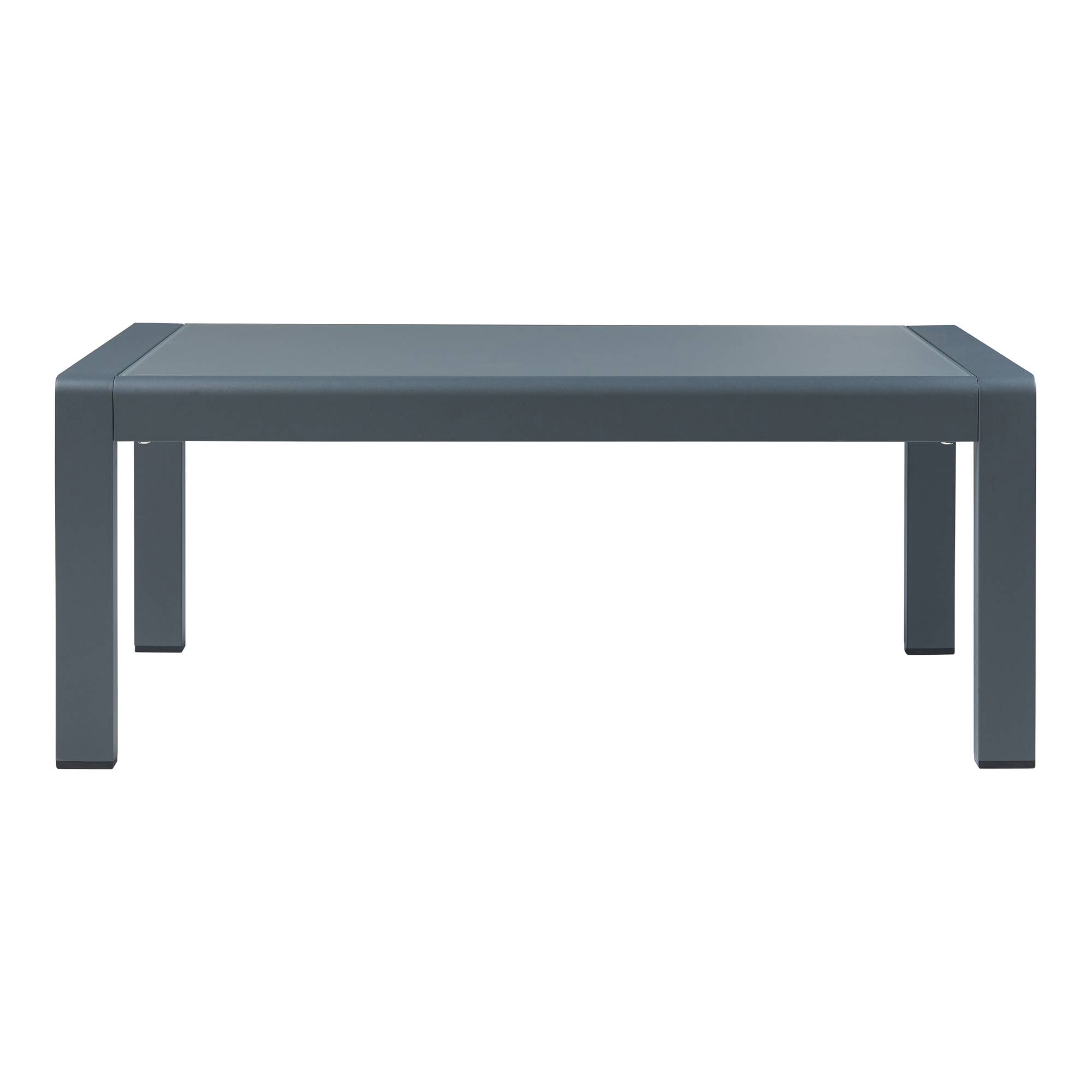 Casa.Pro - Salon de jardin 3 pièces Avise table basse fauteuil canapé anthracite gris foncé casa.pro - Image 3