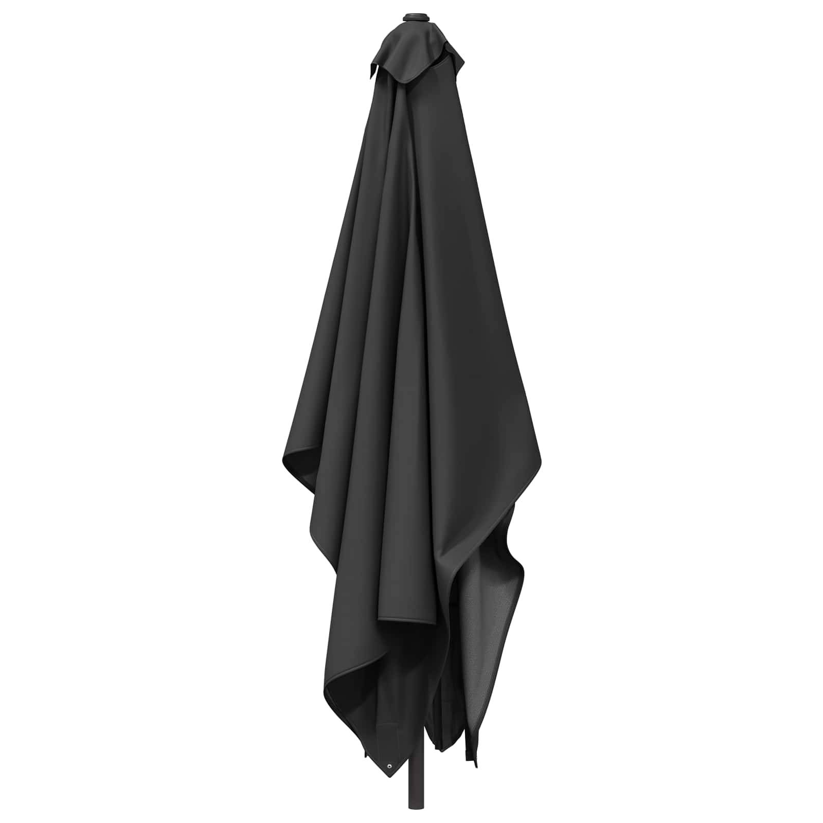 Parasol de jardin polyester anthracite 290 x 190 x 223 cm - PANGIVO - Image 3