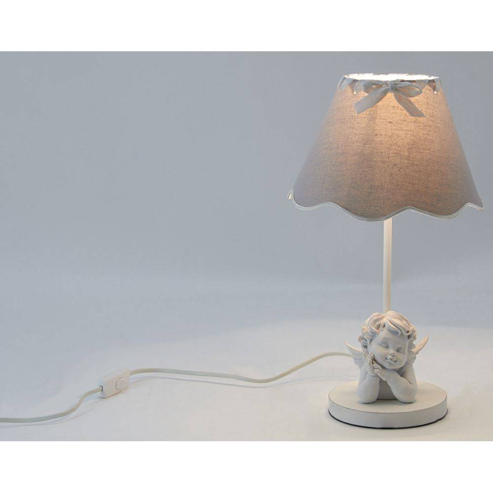 Aubry Gaspard - Lampe en métal avec ange - Image 2