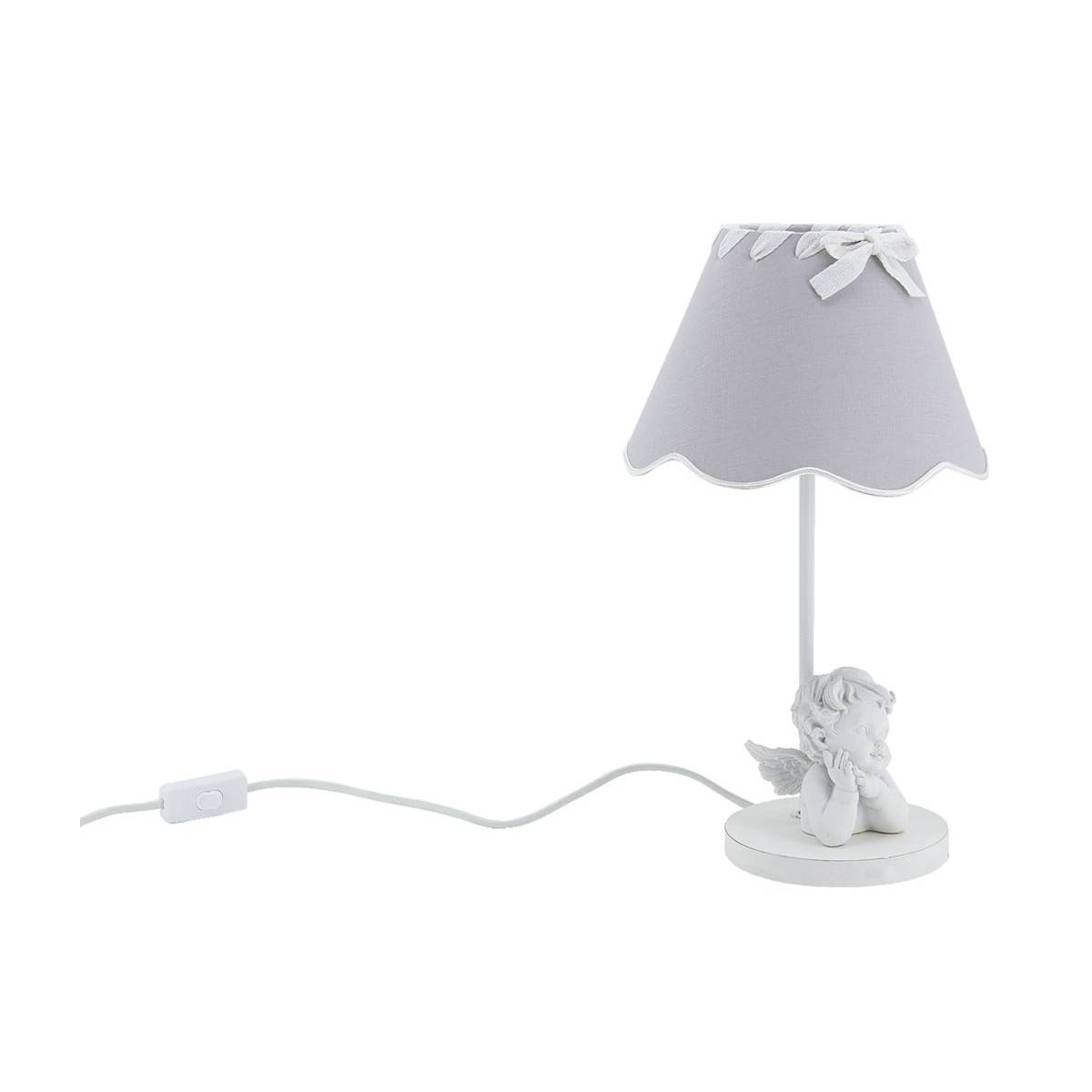Aubry Gaspard - Lampe en métal avec ange - Image 1
