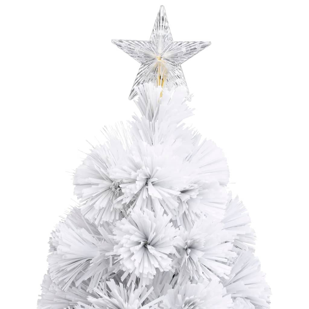 Sapin Fibre Optique Blanc