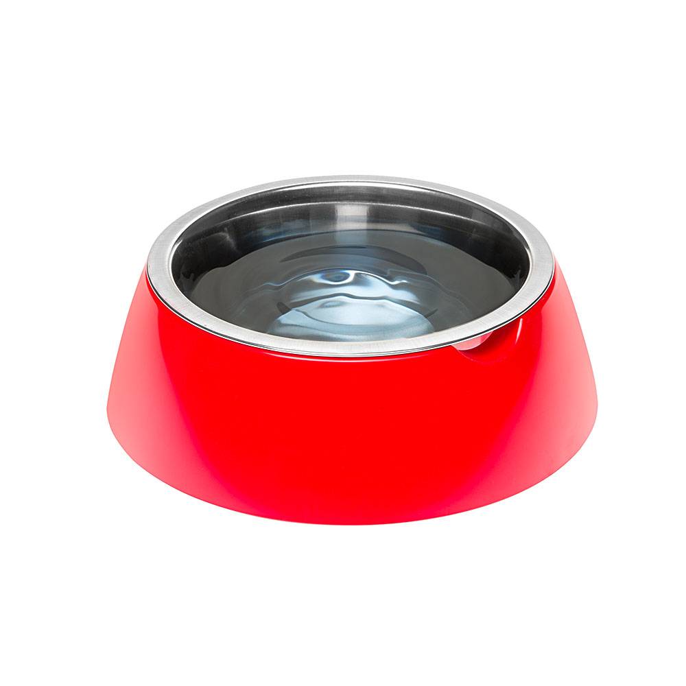 Ferplast - Ferplast Gamelle pour chien Gamelle pour chat Jolie - Gamelles pour eau et nourriture en acier inoxydable avec support en plastique, antidérapant, - Image 3