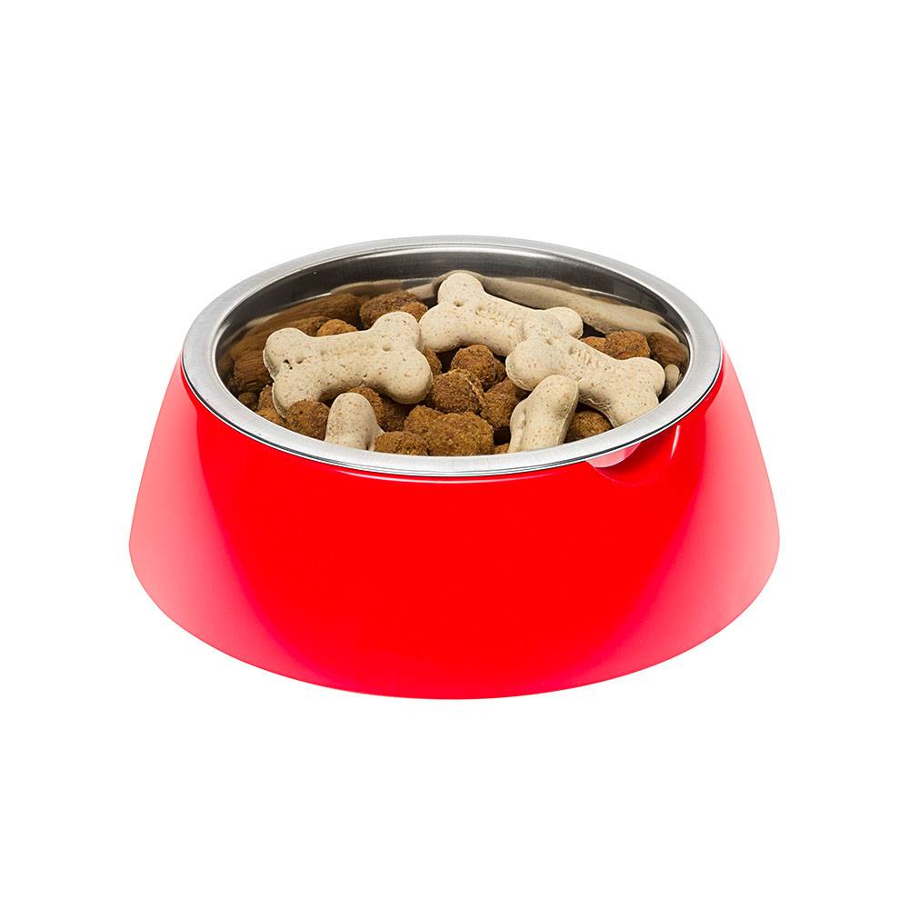 Ferplast - Ferplast Gamelle pour chien Gamelle pour chat Jolie - Gamelles pour eau et nourriture en acier inoxydable avec support en plastique, antidérapant, - Image 2