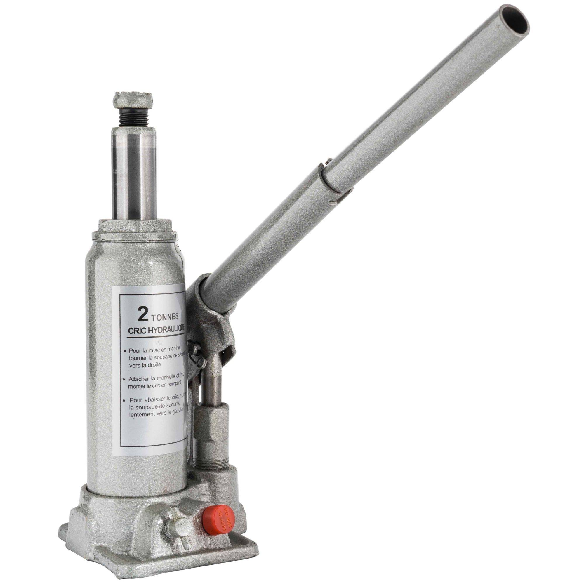 Cric bouteille hydraulique 2T - Image 1