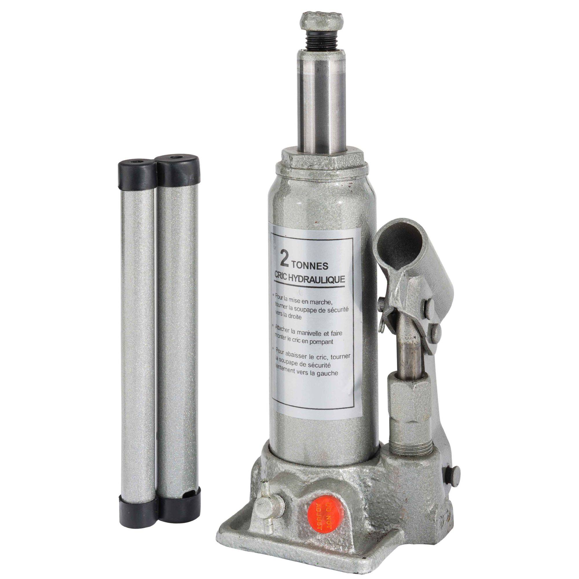 Cric bouteille hydraulique 2T - Image 2