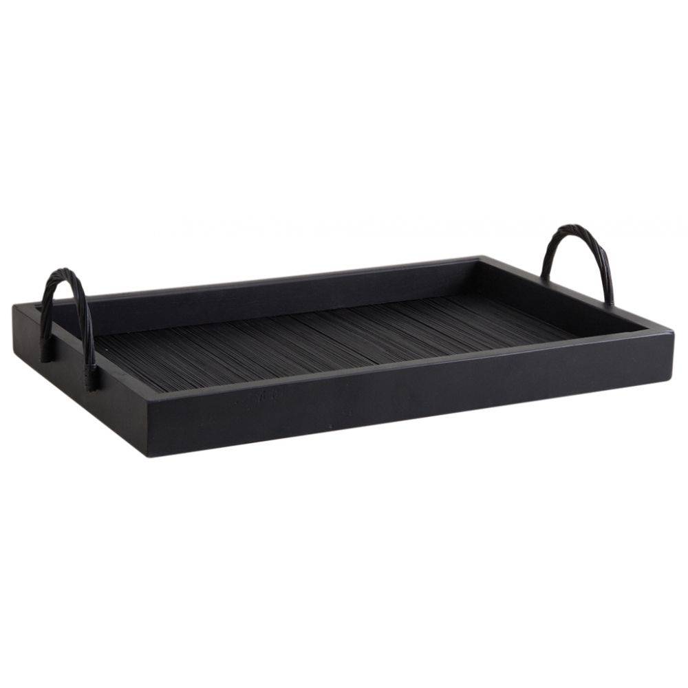 Aubry Gaspard - Plateaux en bambou et bois s (Lot de 2) - Image 2