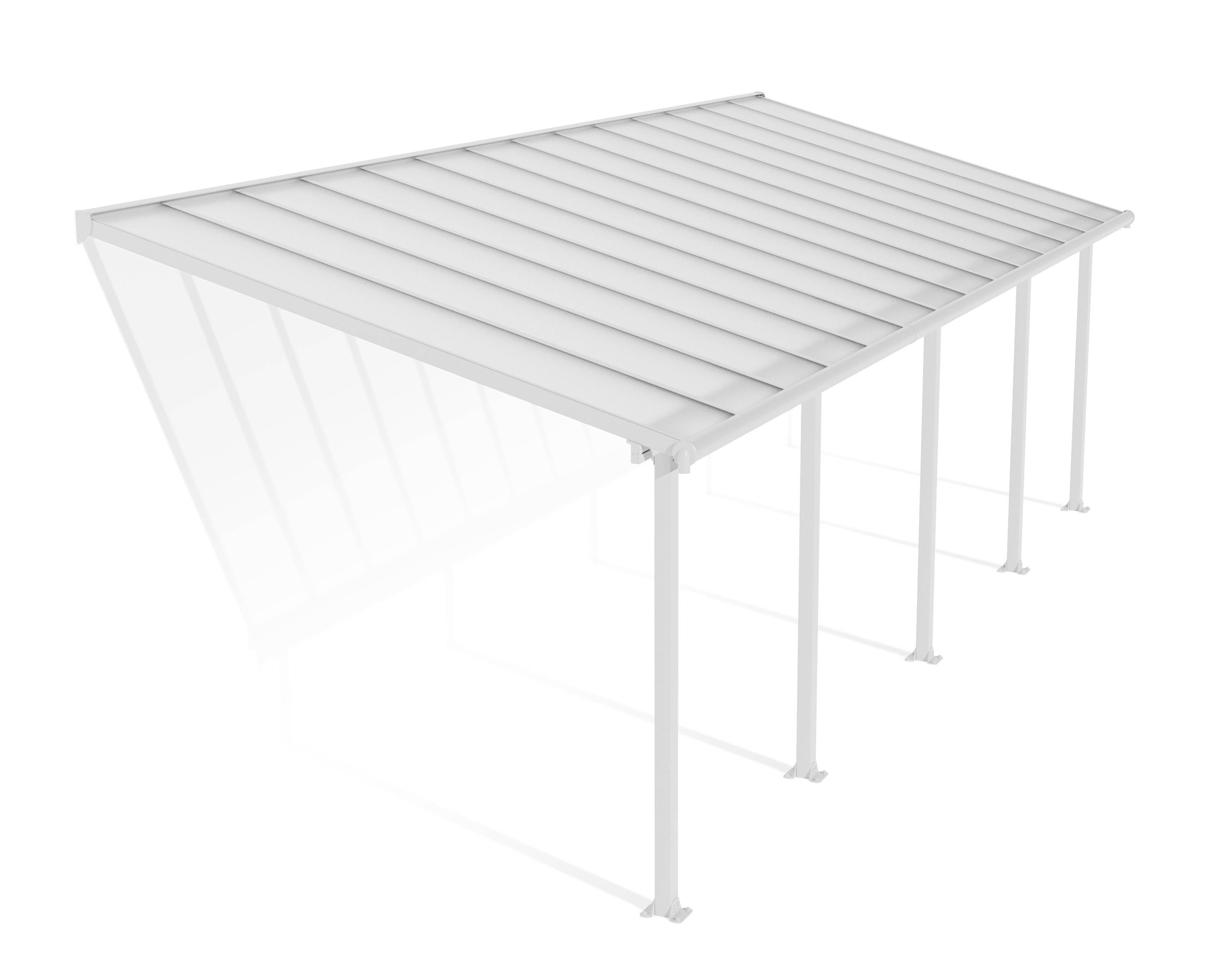 Canopia - Canopia Pergola Olympia 3X8,6 Blanche - Image 1