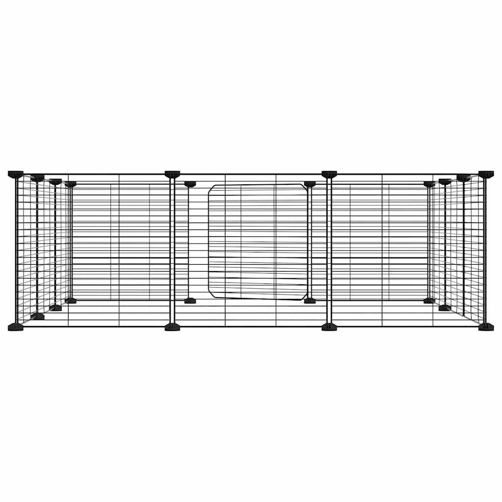 Grand enclos 12 panneaux acier avec porte pour rongeurs maille fine – ComfortXL Outdoor Living - Image 5